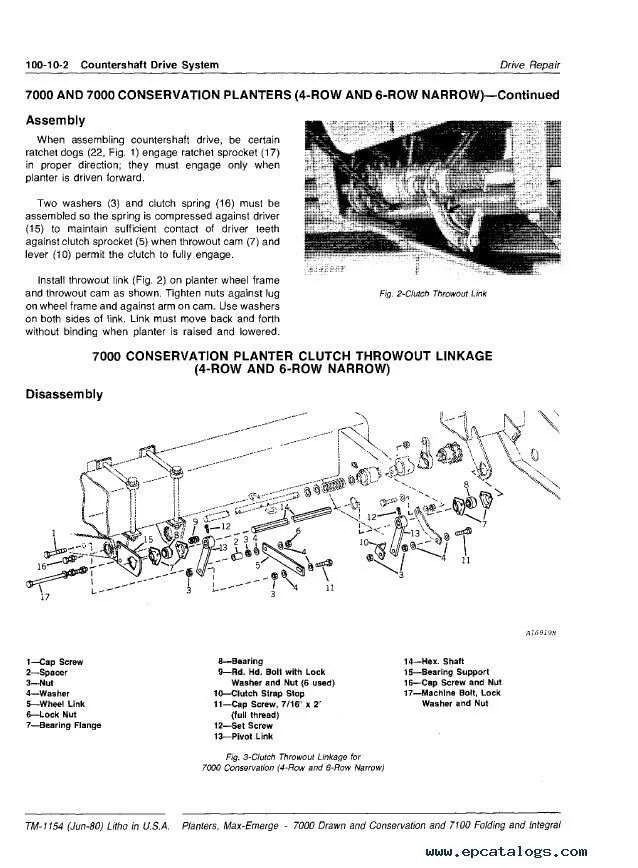 john deere 7000 corn planter specs