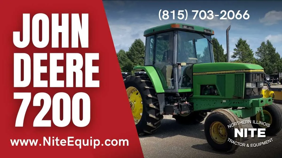 john deere 7200 tractor specs