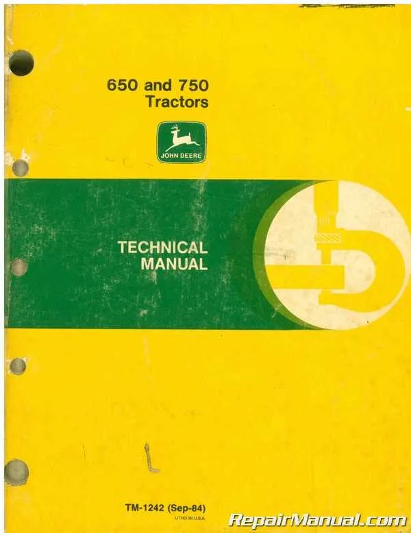 john deere 750 torque specs