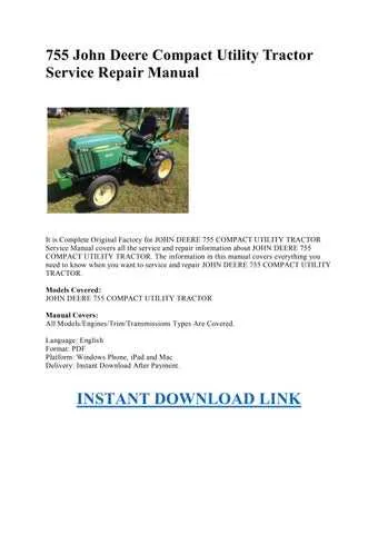 john deere 755 crawler specs john deere 755 crawler specs