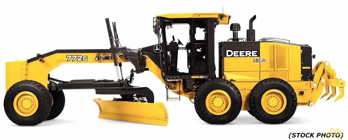 john deere 772g shipping specs