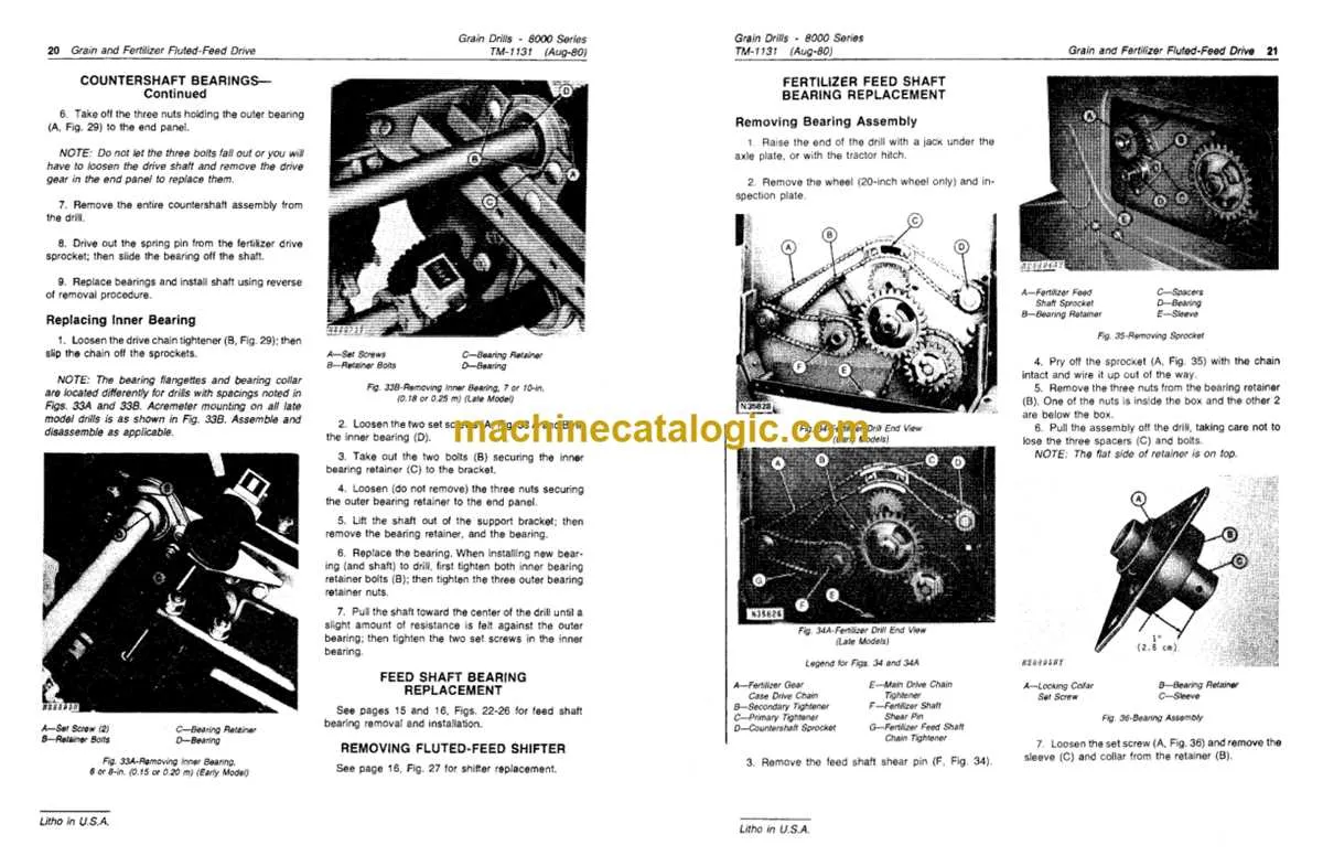 john deere 8000 grain drill specs
