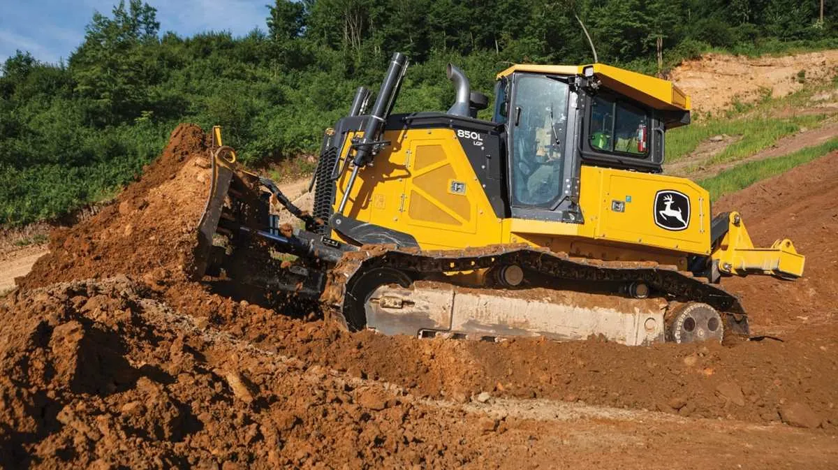 john deere 850d dozer specs
