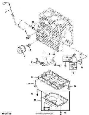 john deere 855d engine specs