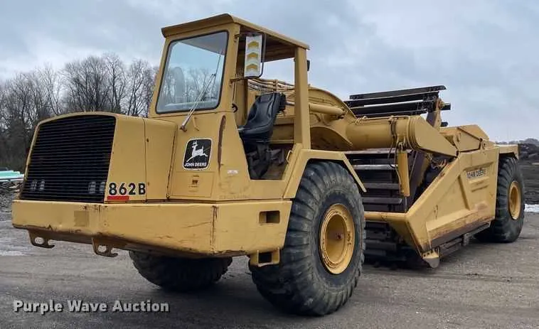 john deere 862 scraper specs