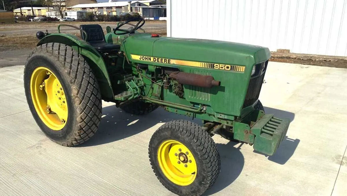john deere 950 tractor spec