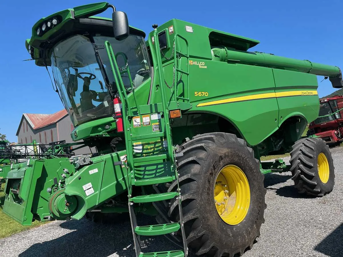 john deere 9500 sidehill combine specs
