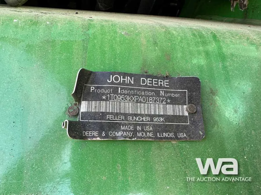 john deere 953k specs