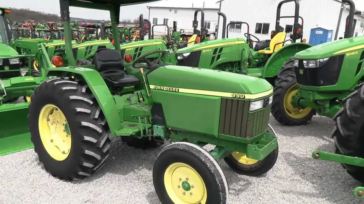 john deere 990 tractor specs