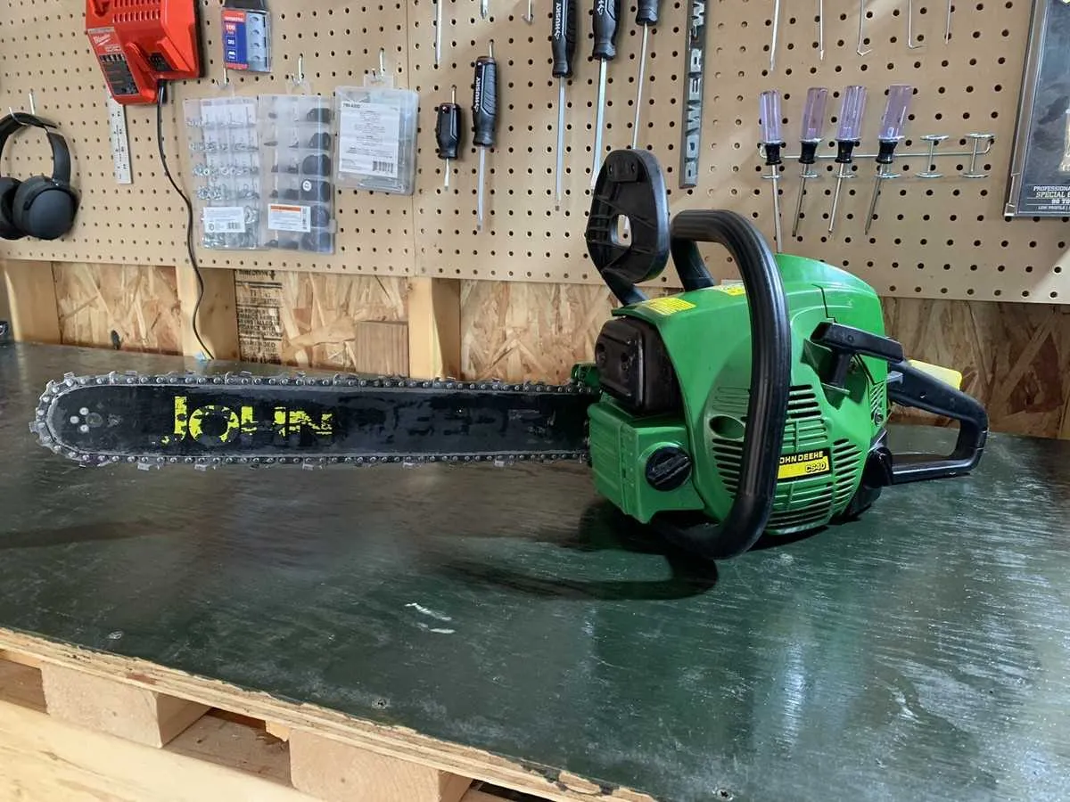 john deere cs40 chainsaw specs