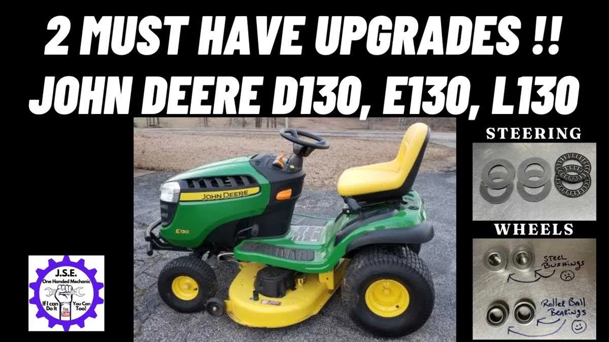 john deere e130 vs john deere s130 specs