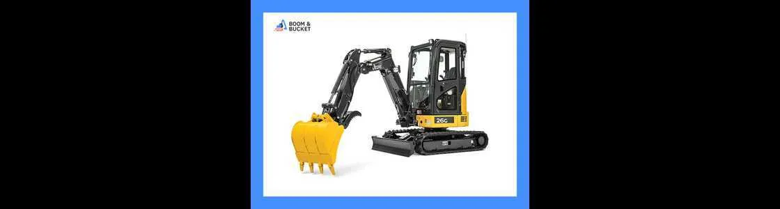 john deere excavator bucket specs