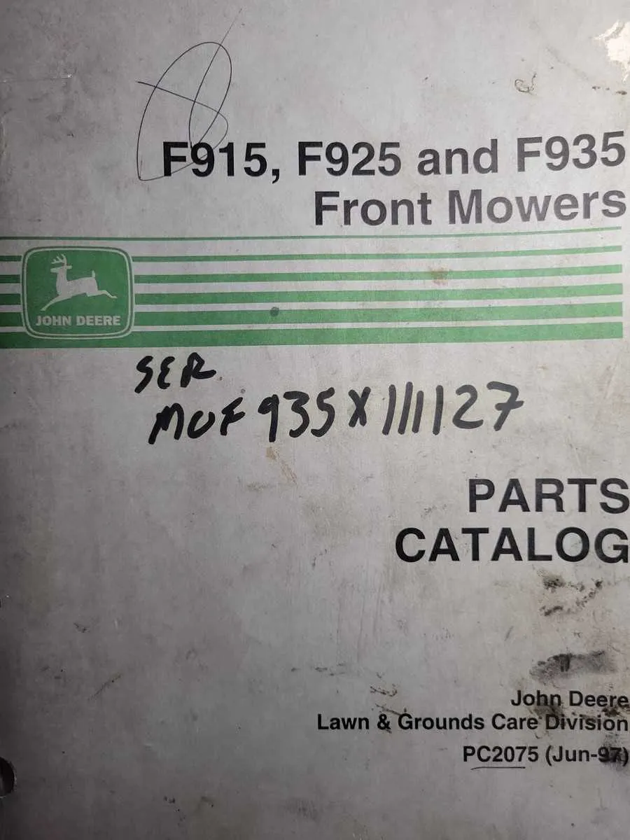 john deere f915 specs
