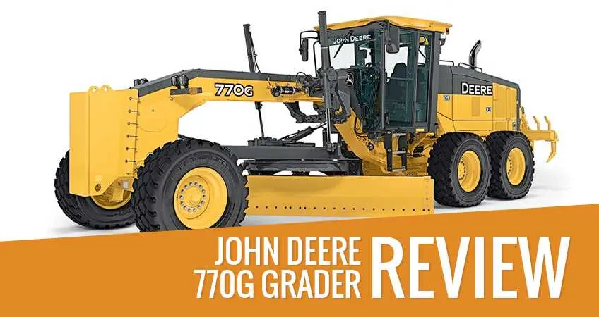 john deere grader specs