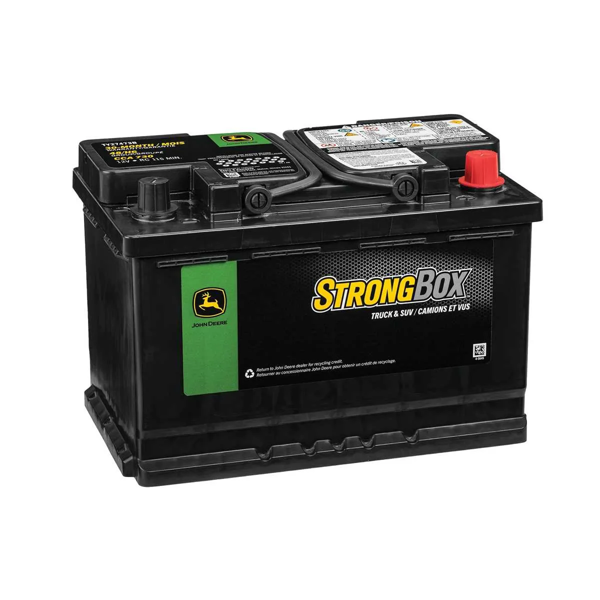 john deere gy20982 battery specs