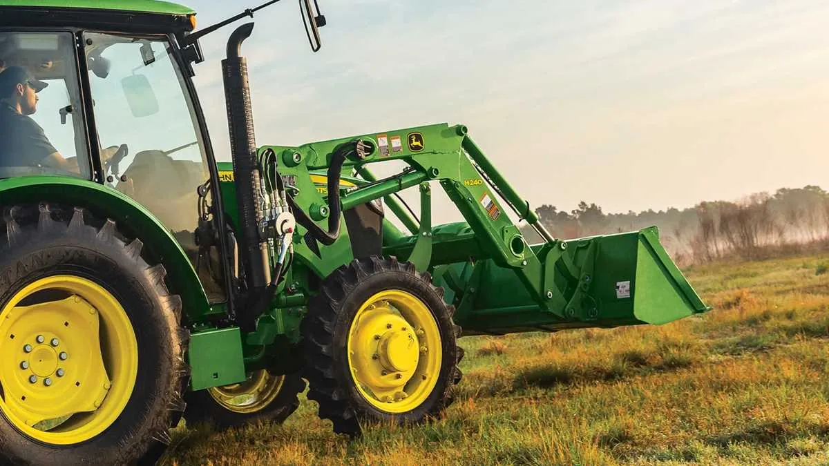 john deere h series loader specs