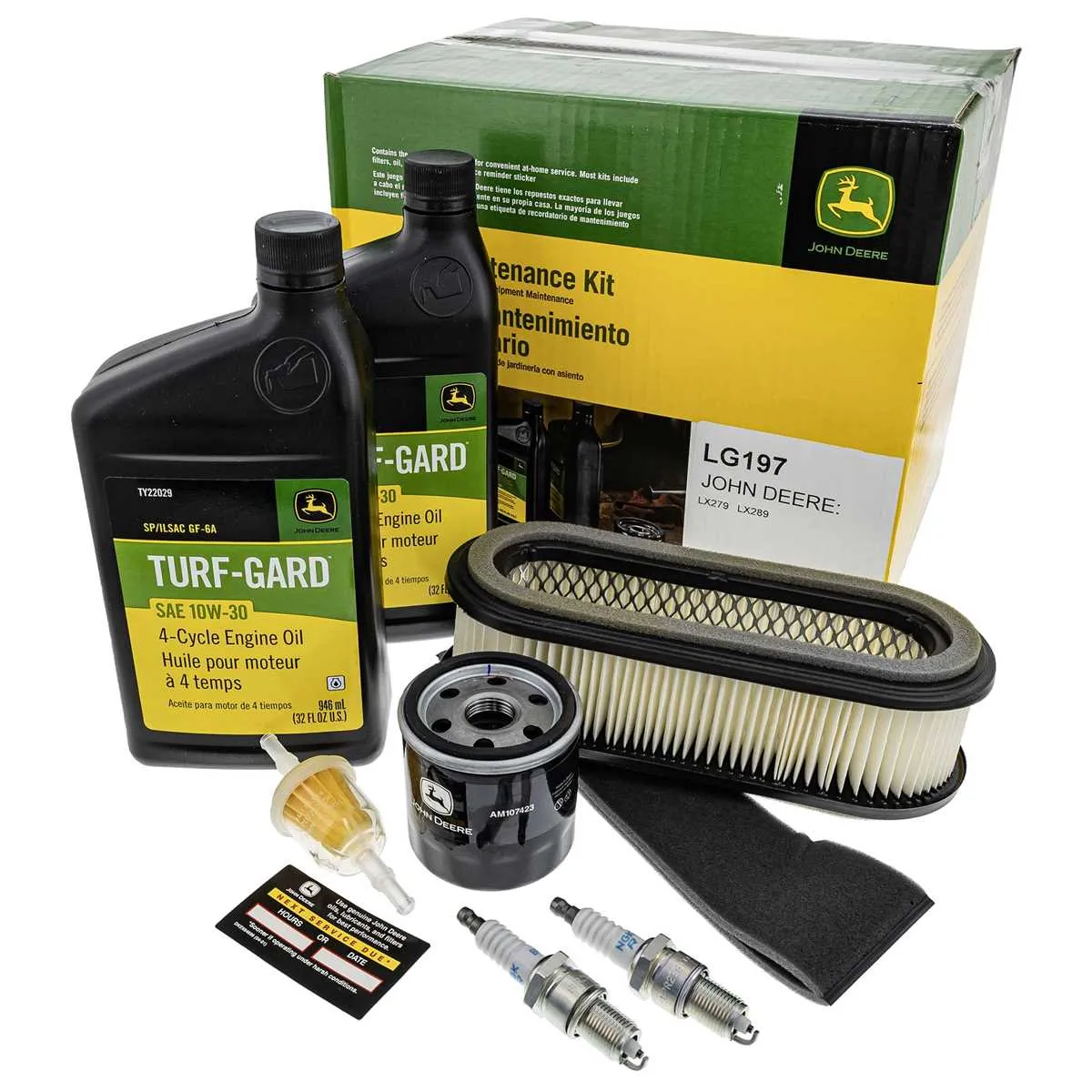 john deere lx279 spec