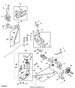 john deere lx280 specs