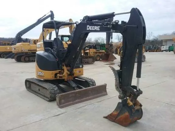 john deere mini excavator 35d specs