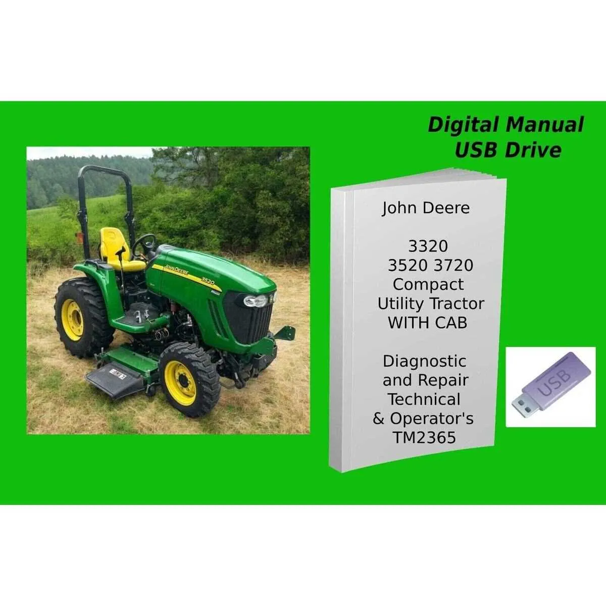 john deere model 3320 specs