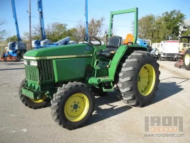 john deere model 990 specs