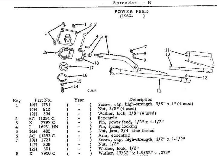 john deere model n manure spreader specs