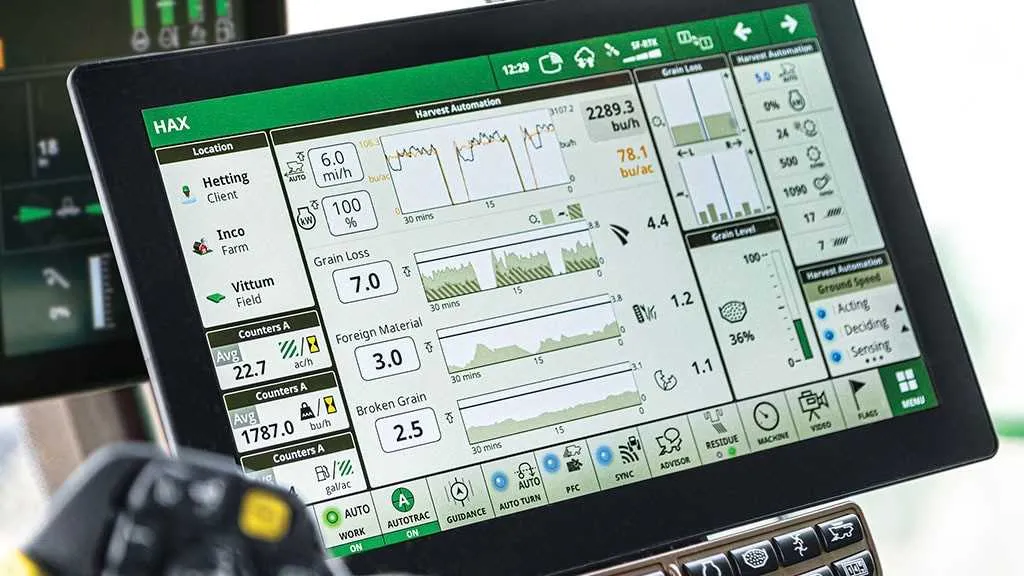 john deere s series specs