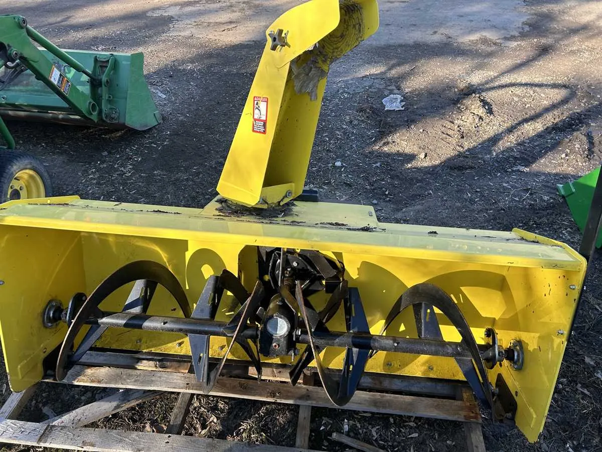 john deere snowblower specs