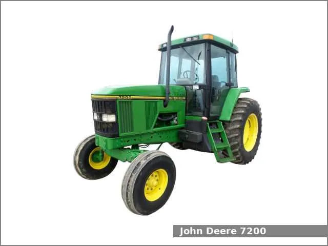 john deere specs 7200
