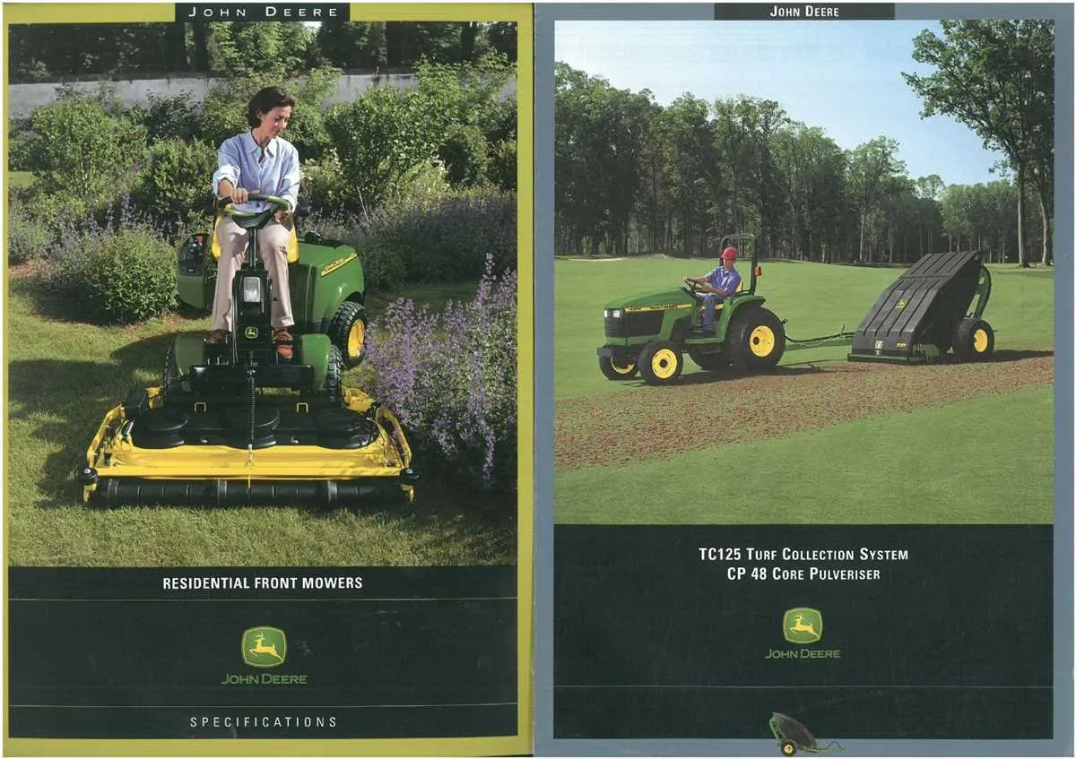 john deere tc 125 specs