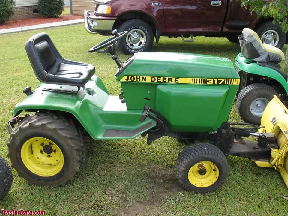 john deere 217 specs