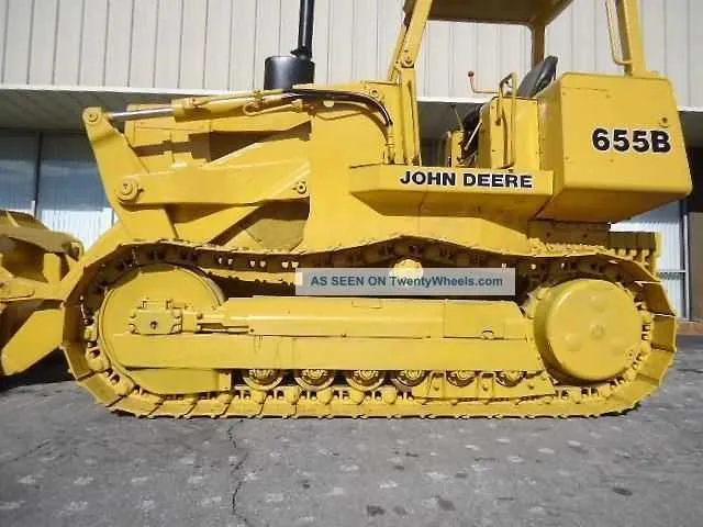 john deere 655 track loader specs