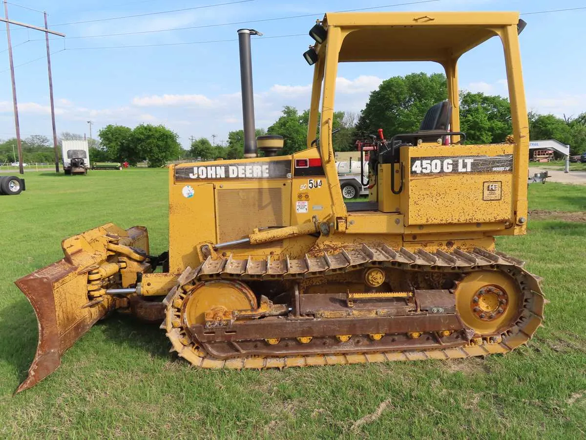 john deere 450g lgp specs