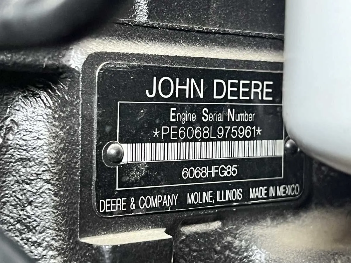 kohler engine spec from john deere serial number
