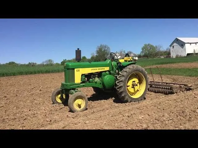 tractor data john deere 630 specs
