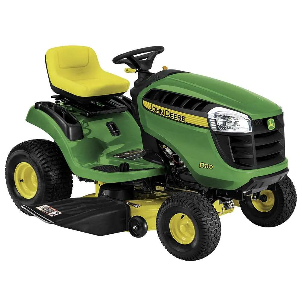 john deere e120 riding mower specs