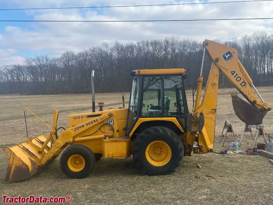 1980 john deere 410 backhoe specs