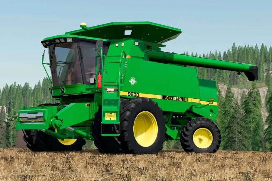 john deere 9600 combine specs