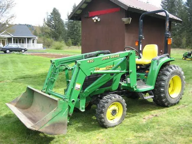 john deere 430 backhoe specs