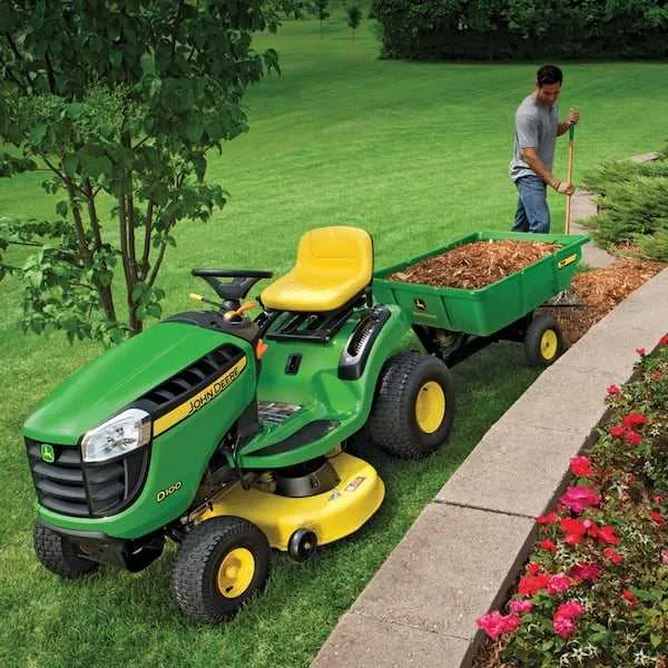 john deere trailer poly cart specs