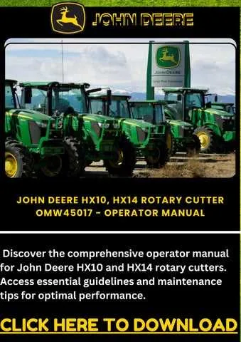 hx14 john deere specs hx14 john deere specs