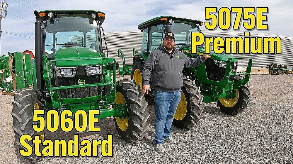 john deere 5e specs