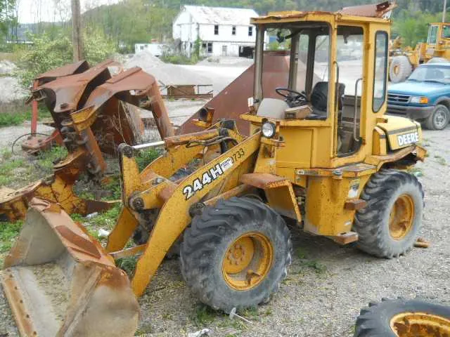 john deere h series loader specs