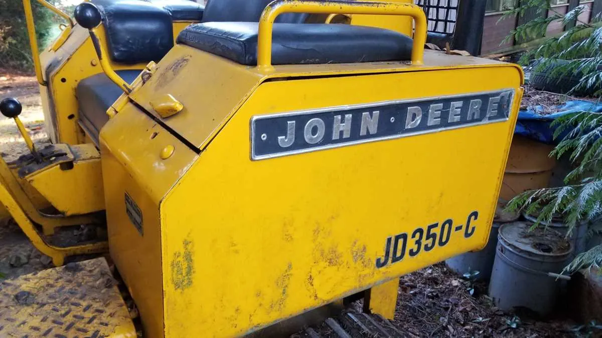 john deere 350c dozer specs