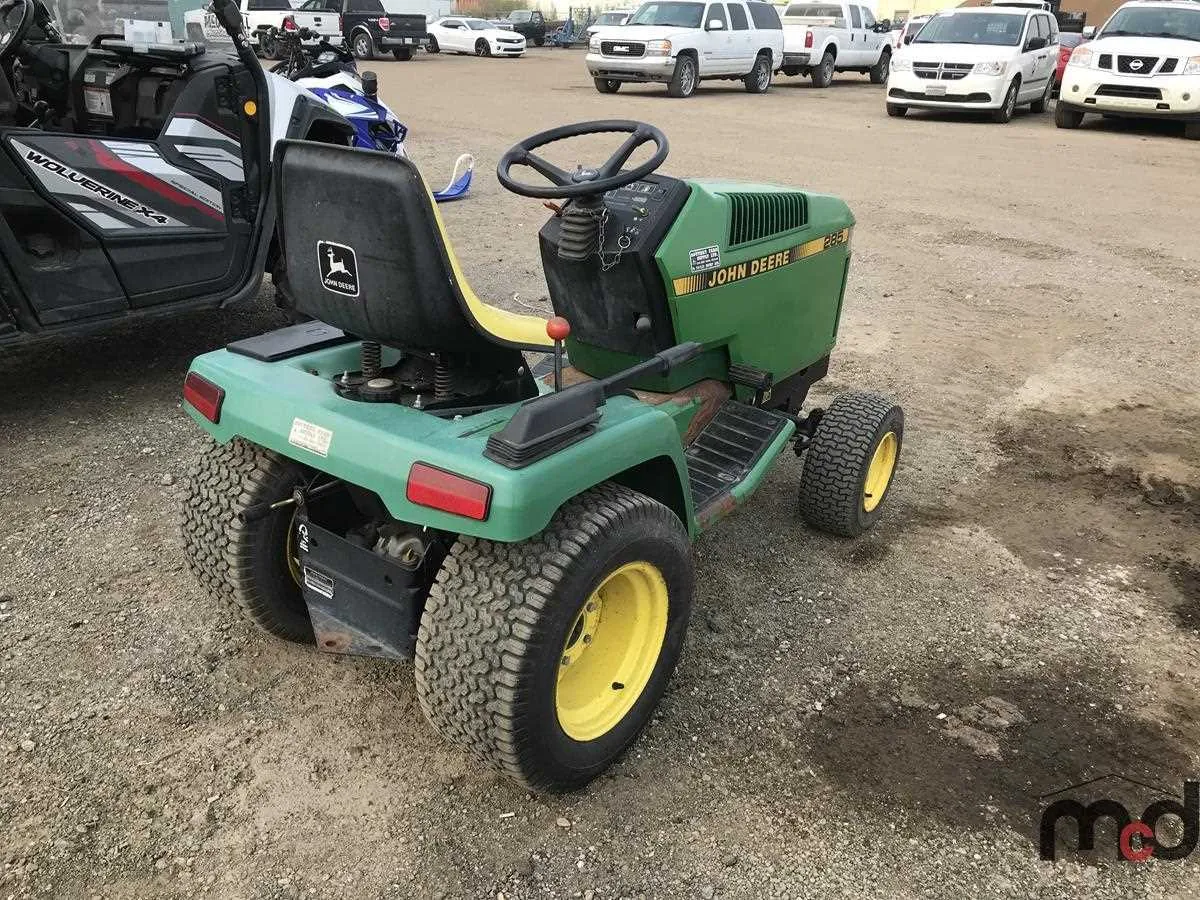 spec for john deere 285 mower