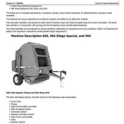 john deere 4460 specs