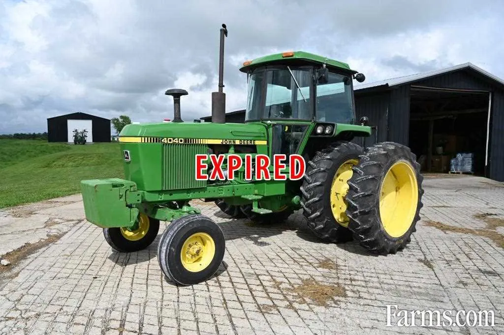john deere 4040 tractor specs