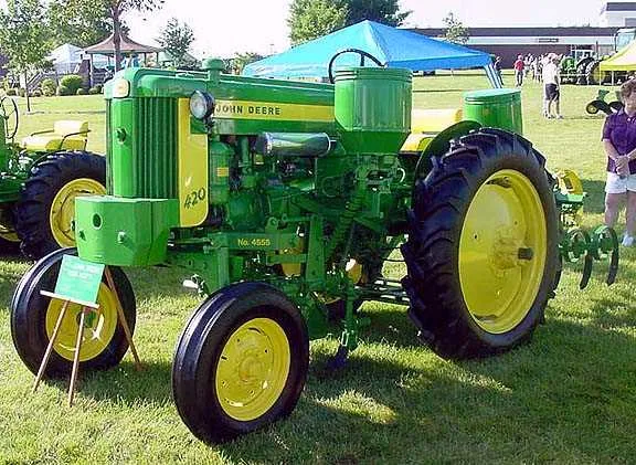 spec for 420 john deere
