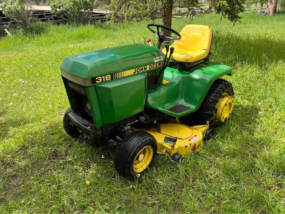 john deere 318 specs
