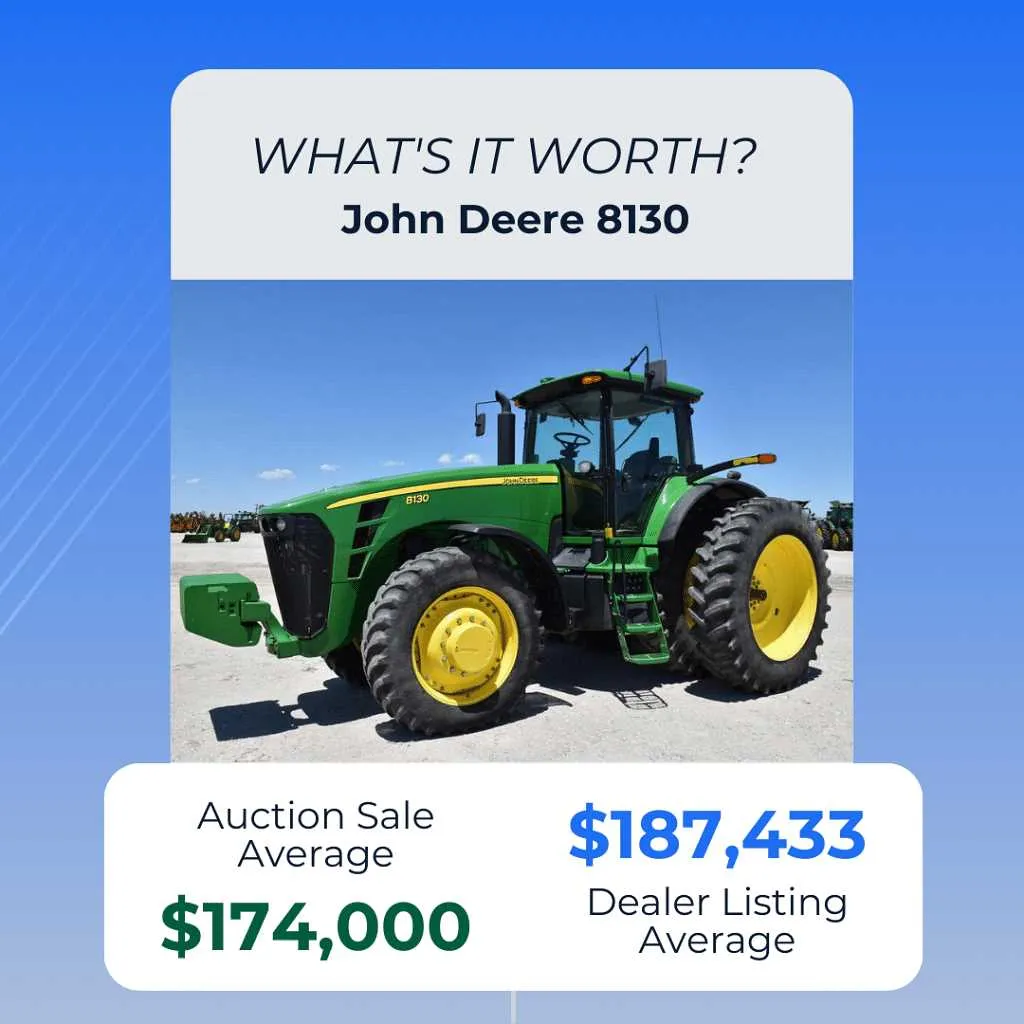 john deere 8130 tractor specs